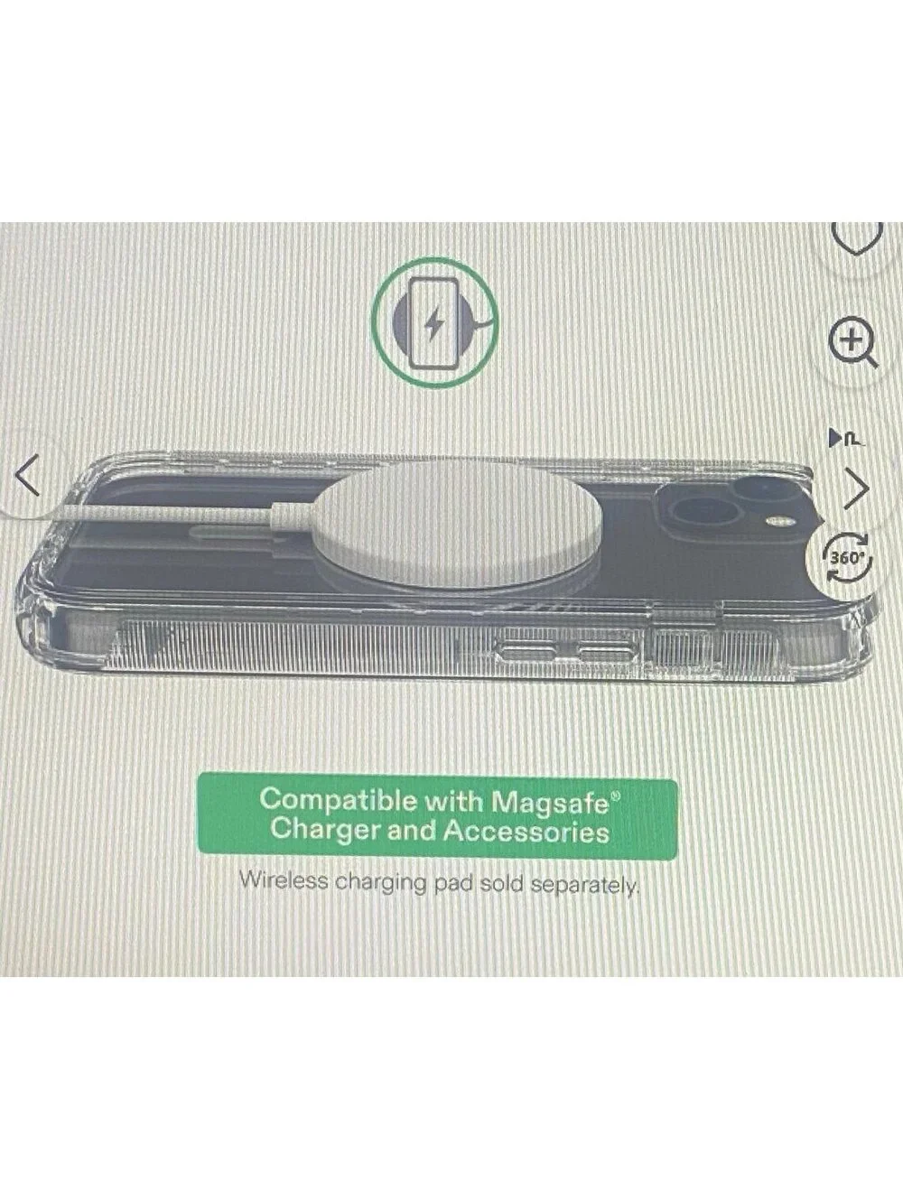Onn Rugged Case for iPhone 16e/15/14/13 Clear
